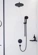 Душевая лейка HANSGROHE Raindance с кнопкой 125мм пластик черная 26530670 - изображение 3