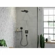 Душевая лейка HANSGROHE Raindance с кнопкой 125мм пластик черная 26530670 - изображение 4