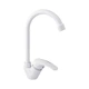 Cмеситель на кухню однозахватный BRINEX 36W белый пластик BRIN36W007 - изображение 1