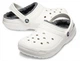 Женские сабо с мехом CROCS Classic Lined Clog 41 белый/серый 203591 - изображение 1