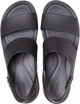 Жіночі сандалі CROCS women's Brooklyn Low Wedge 41 чорний/бежевий 206453 - зображення 2