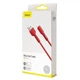 Кабель Baseus Silica Gel USB 2.0 to Lightning 12W 2.4A 1m Red (CALGJ-09) - изображение 4