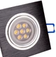 Світильник точковий Brille HDL-DT 111/1 MR16 BK - зображення 3