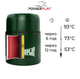 Термос пищевой PowerPlay 9003 Зеленый 700 мл (PP_9003_700ml_Green) - изображение 3