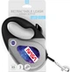 Поводок-рулетка для собак WAUDOG R-leash, рисунок "NASA21", XS, до 12 кг, 3 м, светоотражающая лента, Черный (8123-0148-01Collar) - изображение 2