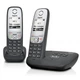 Телефон DECT Gigaset A415A DUO Black (L36852H2525S301) - зображення 1
