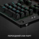 Клавиатура проводная Logitech G512 RGB Mechanical Gaming GX Blue Switch USB Carbon (920-008945) - изображение 4