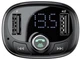 FM-трансмітер Baseus T-Typed MP3 Car Charger S-09A Black - зображення 2