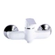 Cмеситель для душа однорычажный GLOBUS LUX Laguna GLA-0105-7-WHITE белый латунь с душевым набором 000022564 - изображение 5