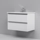 Тумба с умывальником для ванны AM.PM X-Joy 80x60x45см подвесная белый M85-FHX0802-WC0802WG38 - изображение 3