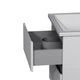 Тумбочка із умивальником для ванної AM.PM X-Joy 55x60x45см підвісна білий M85-FHX0552-WC0552WG38 - зображення 6