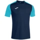 Футболка Joma ACADEMY IV темно-сине-бирюзовая L 101968.342 - изображение 1