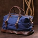 Сумка Vintage leather-20084 Синяя - изображение 14