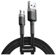 Кабель Baseus Cafule USB to Micro-USB 2.4A 0.5m Black/Gray (CAMKLF-AG1) - изображение 1