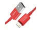 Кабель Baseus Superior Series USB 2.0 to Lightning 2.4A Fast Charging 2m Red (CALYS-C09) - изображение 2