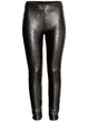 Брюки H&M 42 Чорний 0410778_паєтки_03 - зображення 1