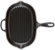 Сковорідка-гриль Le Creuset Satin black 32 см чавунна овальна чорна (20194320000422) - зображення 1