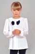Блуза шкільна Diva біла 134 (6201) - зображення 1