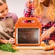 Чехол STR EVA Apple iPad mini 1 2 3 с ремнём для переноски и подставкой ручкой Orange - изображение 6