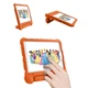 Чехол STR EVA Apple iPad mini 1 2 3 с ремнём для переноски и подставкой ручкой Orange - изображение 10