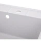 Мойка для кухни LIDZ гранитная GRA-09 455x513мм прямоугольная врезная без сифона серая LIDZGRA09460515200 - изображение 5