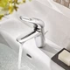 Cмеситель для раковины однорукояточный GROHE Eurostyle хром латунь с донным клапаном 33558003 - изображение 3