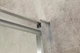 Стінка скляна для душ кабіни 90см x 195см EGER bifold скло прозрачное 5мм 599-163-90W(h) - зображення 6