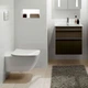 Унитаз подвесной для инсталляции безободковый белый VILLEROY&BOCH VENTICELLO с сиденьем с микролифтом 4611RL01 - изображение 5