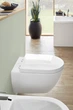 Унитаз настенный под инсталляцию безободковый белый VILLEROY&BOCH SUBWAY 2.0 без сиденья 5614R001 - изображение 5