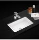 Умивальник врізний VILLEROY&BOCH Architectura під стільницю 540x340x170мм прямокутний білий 41776001 - зображення 3