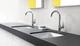 Cмеситель для умывальника с высоким изливом HANSGROHE LOGIS хром латунь с донным клапаном 71130000 - изображение 4