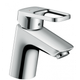 Кран для умывальника однорычажный HANSGROHE Logis Loop хром латунь с донным клапаном 71150000 - изображение 1