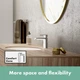 Кран для раковини одновентильний HANSGROHE VERNIS BLEND хром латунь з донним клапаном 71551000 - зображення 4