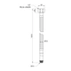 Гнучкі шланги для підключення змішувача SD Plus 1/2"-М10 150 см (пара) - изображение 2