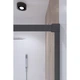 Кабина для душа Q-TAP квадратная двухдверная без поддона Taurus 87x87x190см прозрачный витраж 6мм профиль черный TAUBLA1099SC6 - изображение 3