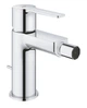 Cмеситель для гигиенического душа GROHE Lineare S-Розміру на биде однорычажный хром латунь с донным клапаном 33848001 - изображение 1