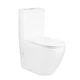 Унітаз-компакт Qtap Robin Ultra Quiet безободковий з сидінням Soft-close QT13226089AWSD00051949 - зображення 1