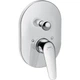 Cмеситель скрытого монтажа HANSGROHE Novus хром латунь 130x200мм 71047000+31741180 - изображение 1