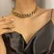 ​Цепочка с крупными звеньями "Gold Leopard", золото, Famous Care - изображение 1