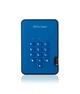 Внешний шифрованный SSD диск iStorage diskAshur2 SSD 128GB Blue - изображение 1