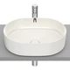 ROCA INSPIRA ROUND умывальник 50*37*14cм, накладной, без отв. под смеситель, без перелива, цвет бежевый (A327520650) - изображение 1