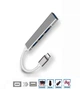 Розгалужувач TypeC на USB 3.0, USB-хаб на 4 порти, металевий (TypeC-HUB-2034T) - зображення 1