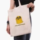 Эко сумка шоппер Время Приключений Джейк Пес (Adventure Time Jake The Dog) (9227-1577) 41x35 см Бежевый - изображение 2
