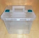 Ящик-контейнер пластиковый с двумя отделениями Heidrun Caddy 38*35*36см (HDR-1637) - изображение 4