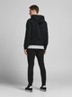Толстовка Jack & Jones JJEURBAN BLOCKING SWEAT HOOD NOOS XL Черный 12190441-Black - изображение 3