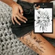 Временная татуировка TATTOOSHKA "Великий пион" TH-385 - изображение 1