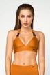 Купальник Топ Designed for Fitness Moto Girl Gold M - зображення 1
