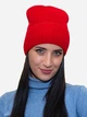 Шапка женская ЖШР-024-03 Лео One Size Red (ROZ6400128845) - изображение 2