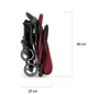 Прогулочная коляска Kinderkraft Indy Burgundy (KKWINDYBRG0000) - изображение 8