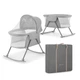Люлька-качалка 3 в 1 Kinderkraft Lovi Grey (KKLLOVIGRY0000) - изображение 1